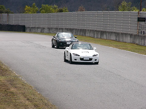 ダチのS2000とランデブー