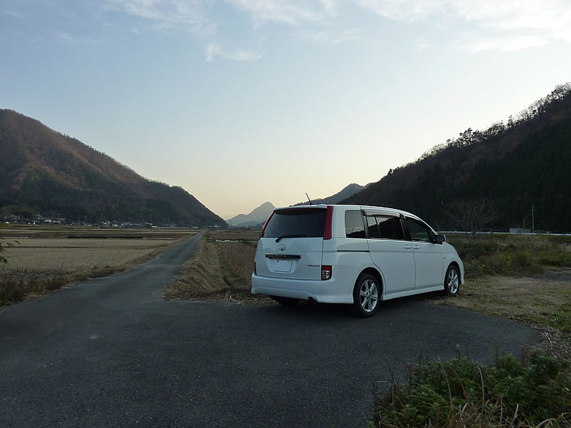 高平から南を望む
