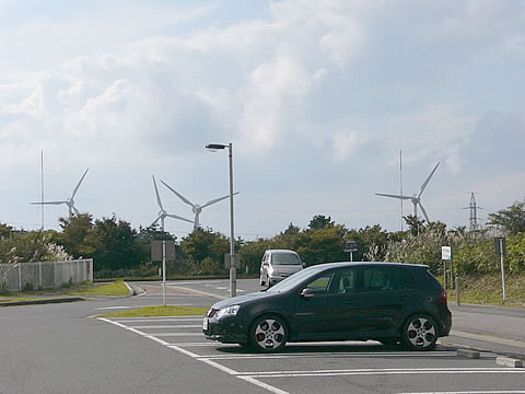青山高原の風力発電