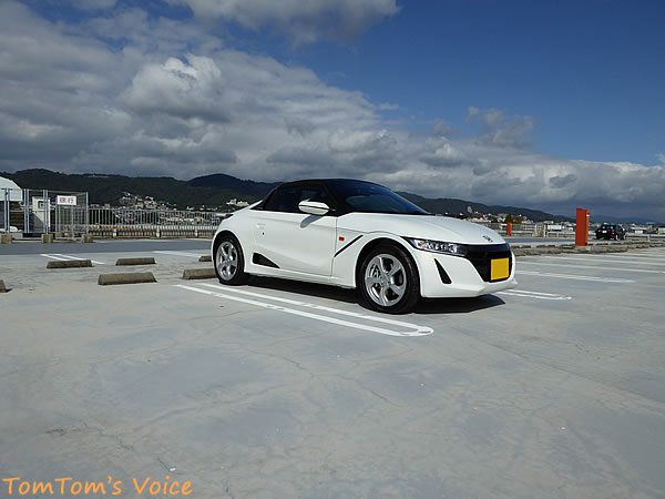 S660納車当日友人に見せに行った前から画像その2