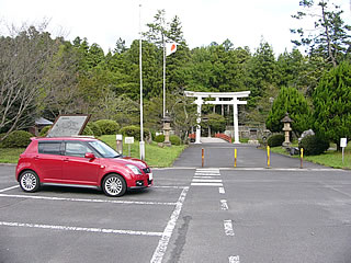 松江の熊野大社です