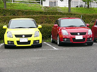 ただきちくんと車高の比較