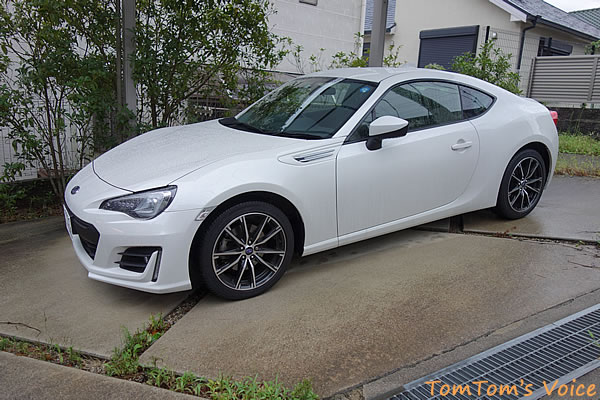 3週間ぶりに帰ってきたBRZ、やはり身近にスポーツカーがあるのは単純にうれしい