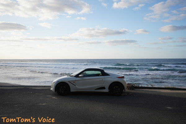 20201114、S660丹後半島、間人の海の夕暮れ、その1